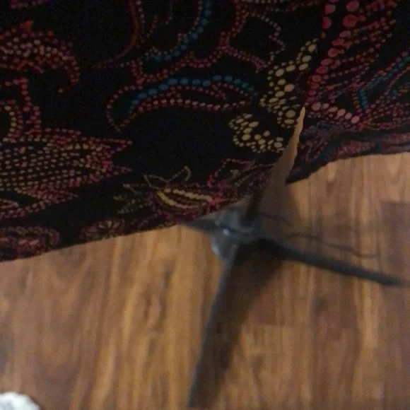 Catherines Multicolored Floral Paisley Blouse Size 2XWP, 22/24WP - Picture 8 of 8